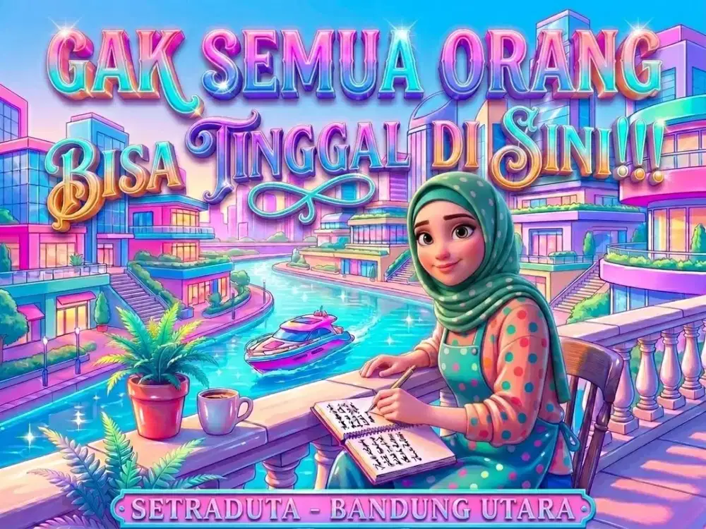 JUAL RUMAH DI SETRADUTA, PASTEUR, SARIJADI, BANDUNG UTARA.