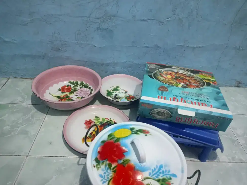 Panci enamel panggangan