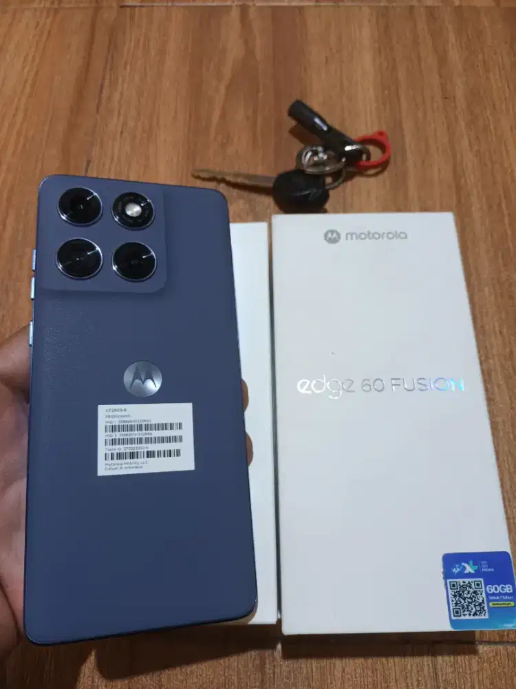 Motorola Edge 60 Fusion 12/256gb Fullset Garansi Panjang Like new