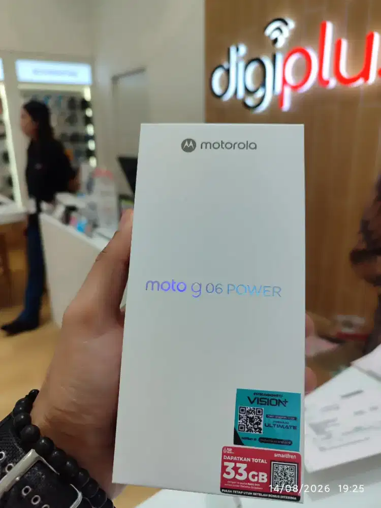 MOTOROLA G06 Power 8/128GB bisa cicilan Free DP bunga ringan
