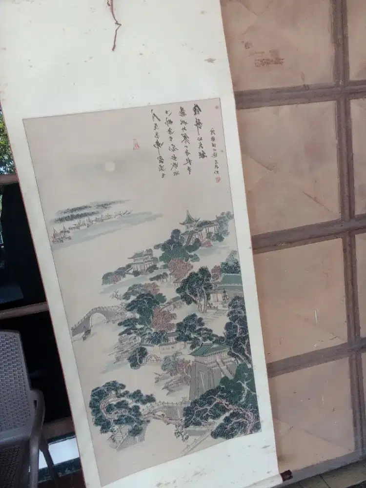 Lukisan china roll