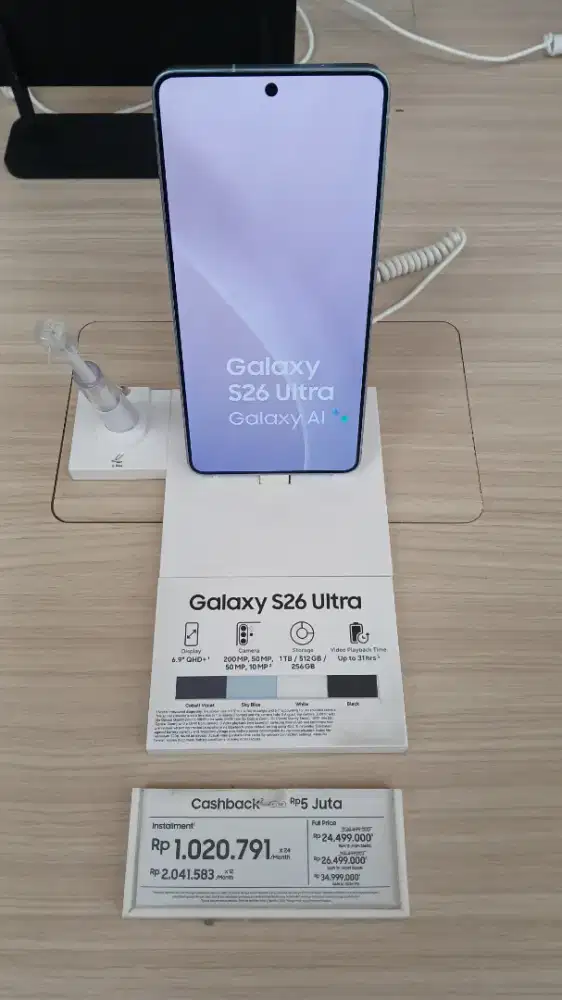 Galaxy s26 ultra ajukan limit mu di home kredit promo bunga 0%