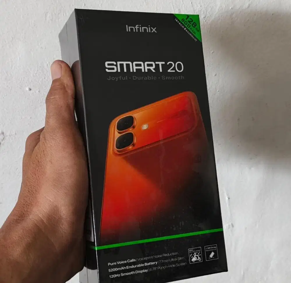 Infinix Smart 20 4/128 (baru)/msi bisa kredit lewat kredivo