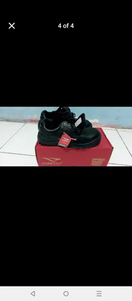 Sepatu cheetah size 10