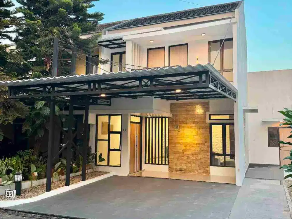 rumah mewah siap huni tanah luas harga dibawah harga pasar