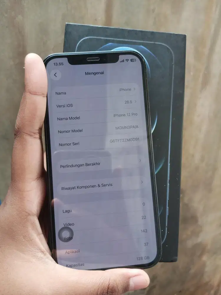 iPhone 12 Pro 128GB Pasific Blue Ex iBox