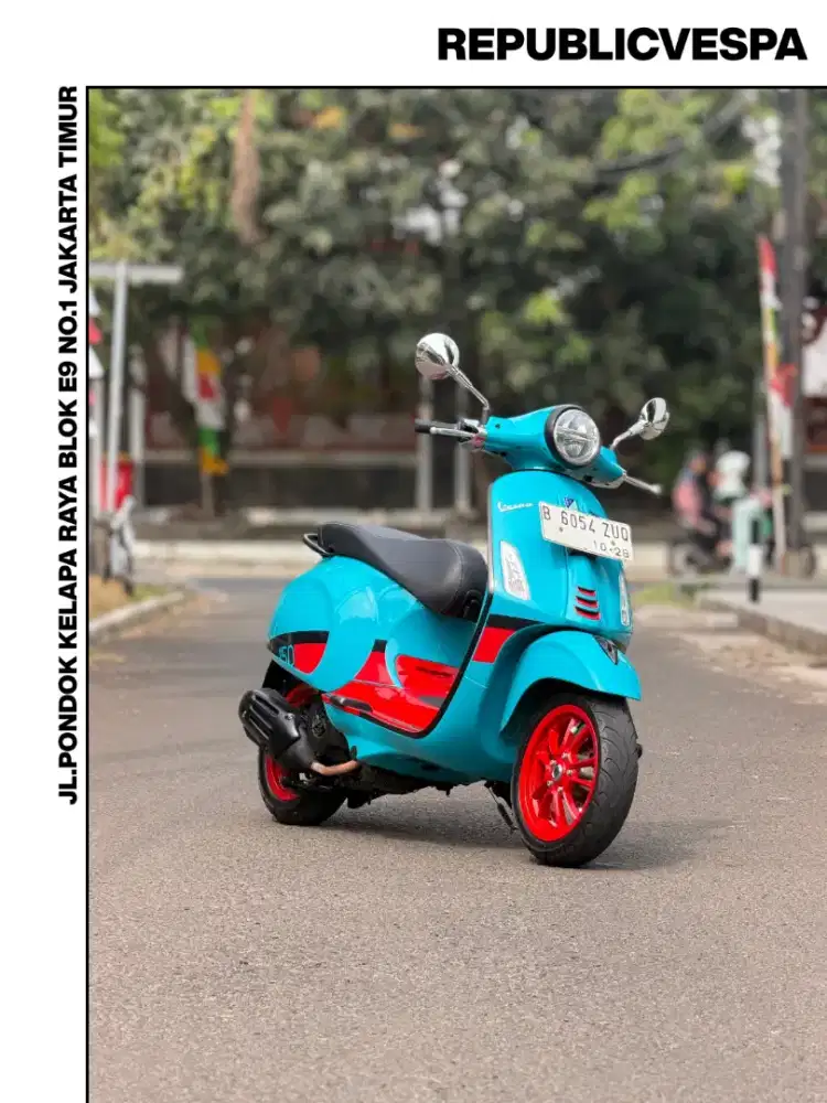 VESPA PRIMAVERA VIBE COLOR 150 IGET ABS LED TH 2023 PERCECT CONDITION
