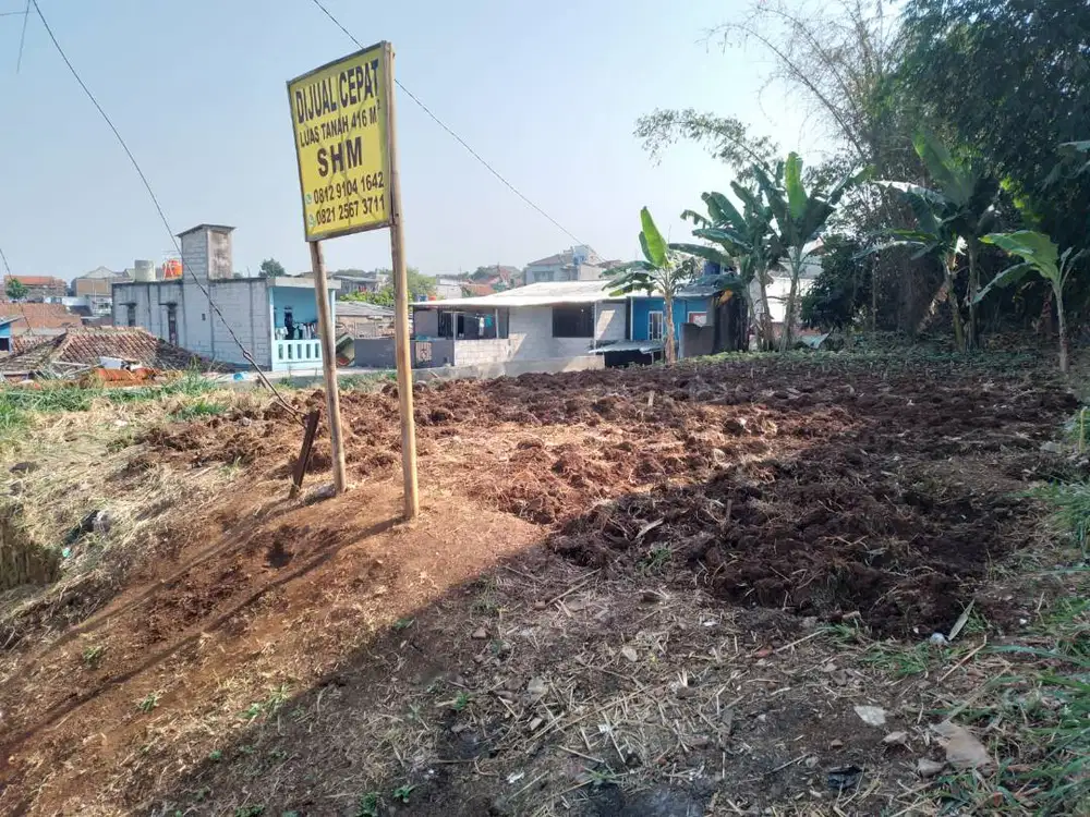 DIJUAL BU-LAHAN EMAS KOST-Kav SHM 416m² Cipadung Bandung (Kampus UIN)
