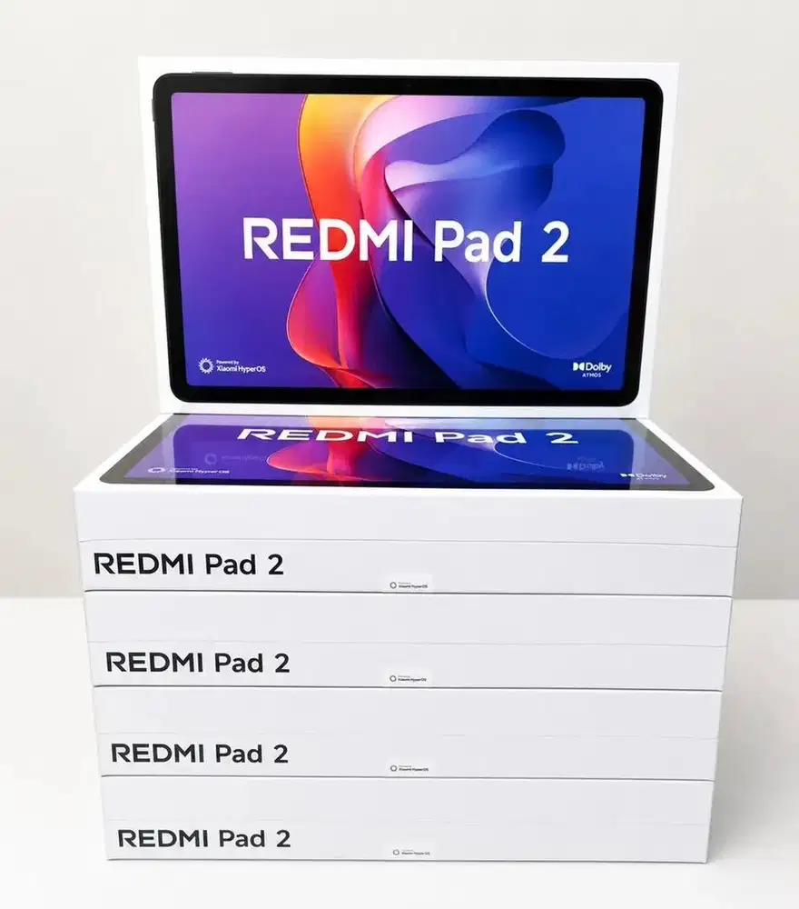 Redmi Pad 2 4/128 grey wifi (baru)/msi garansi resmi