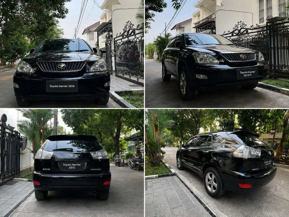 Toyota Harrier AT 2010 Hitam 2.4 G Premium