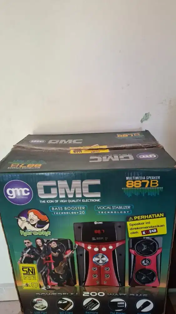 Dijual Murah speaker aktiv.merk GMC