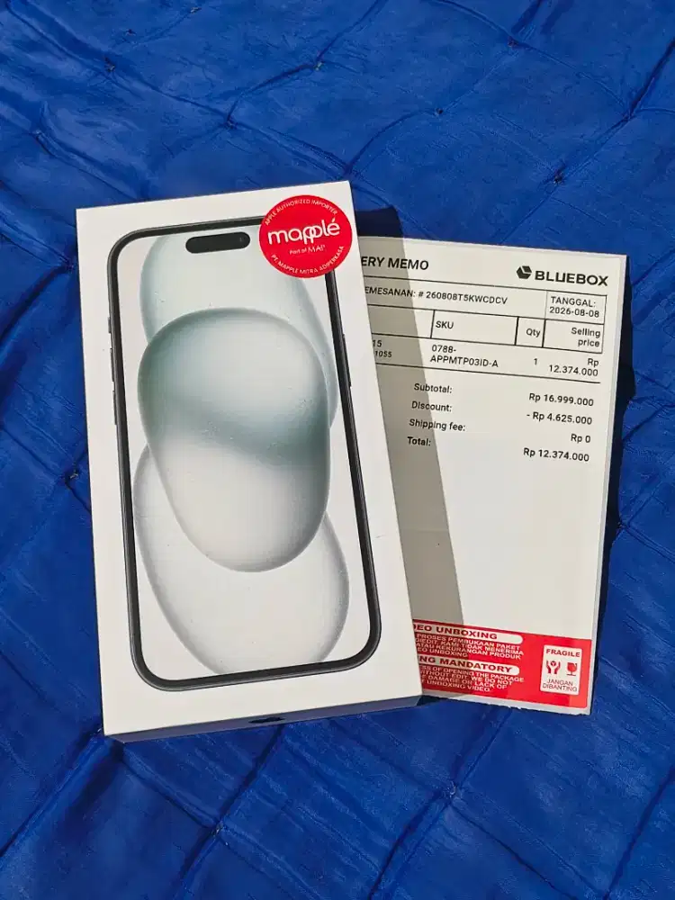 Iphone 15 ibox baru