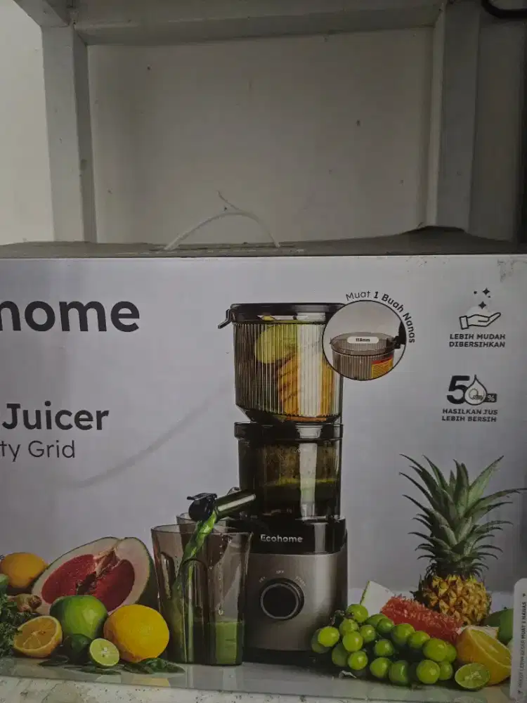 Slow juicer ecohome