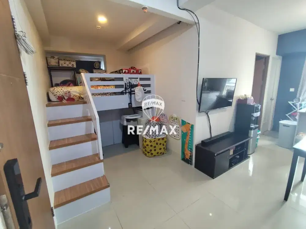Dijual 2BR Oak Tower B Lantai Tinggi - View Kolam Renang, Full Furnish, Pulo Gadung