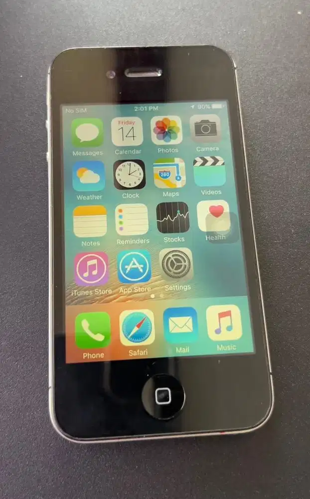 Iphone 4s 16GB Black (Second)