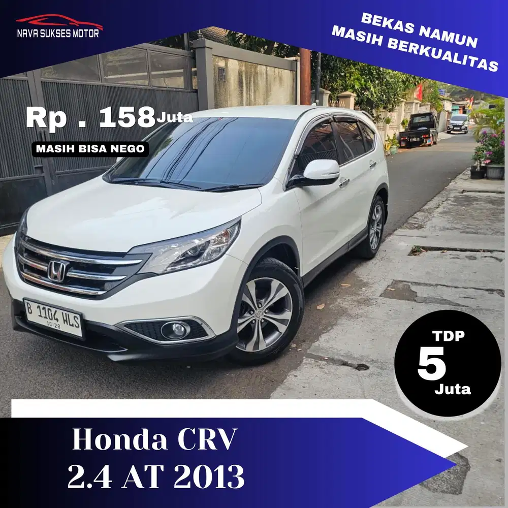 TDP 8 JUTA * HONDA CRV 2.4 2013 *