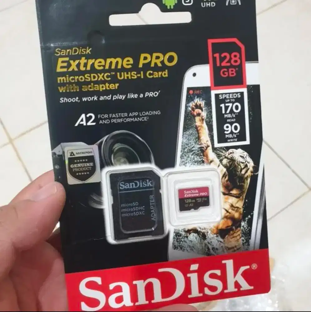 Sandisk microSDXC Extreme Pro 128GB ORIGINAL