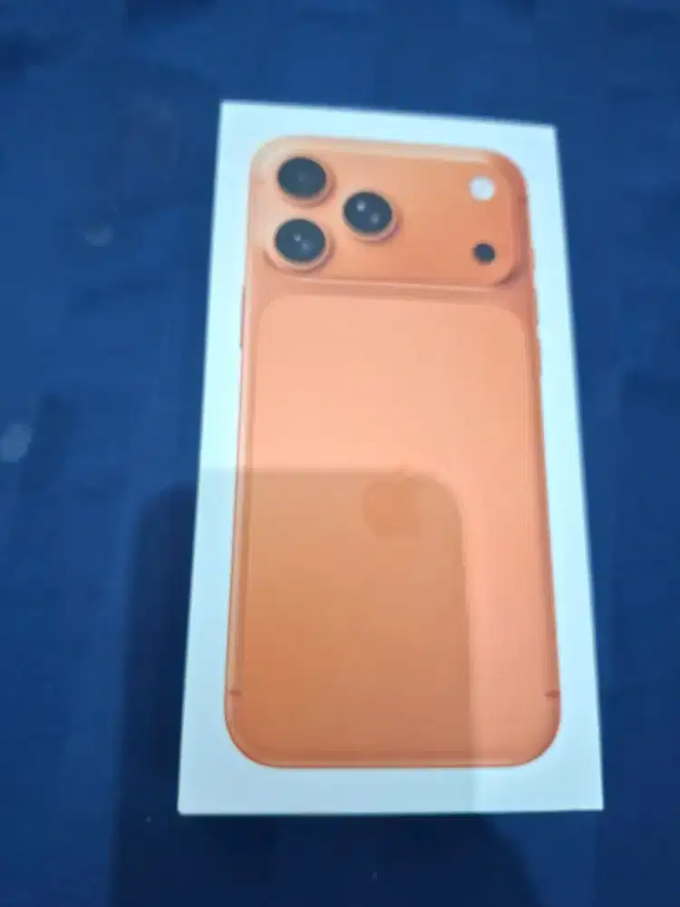 New Iphone 17 PM 256 orange SEGEL!!! iboX
