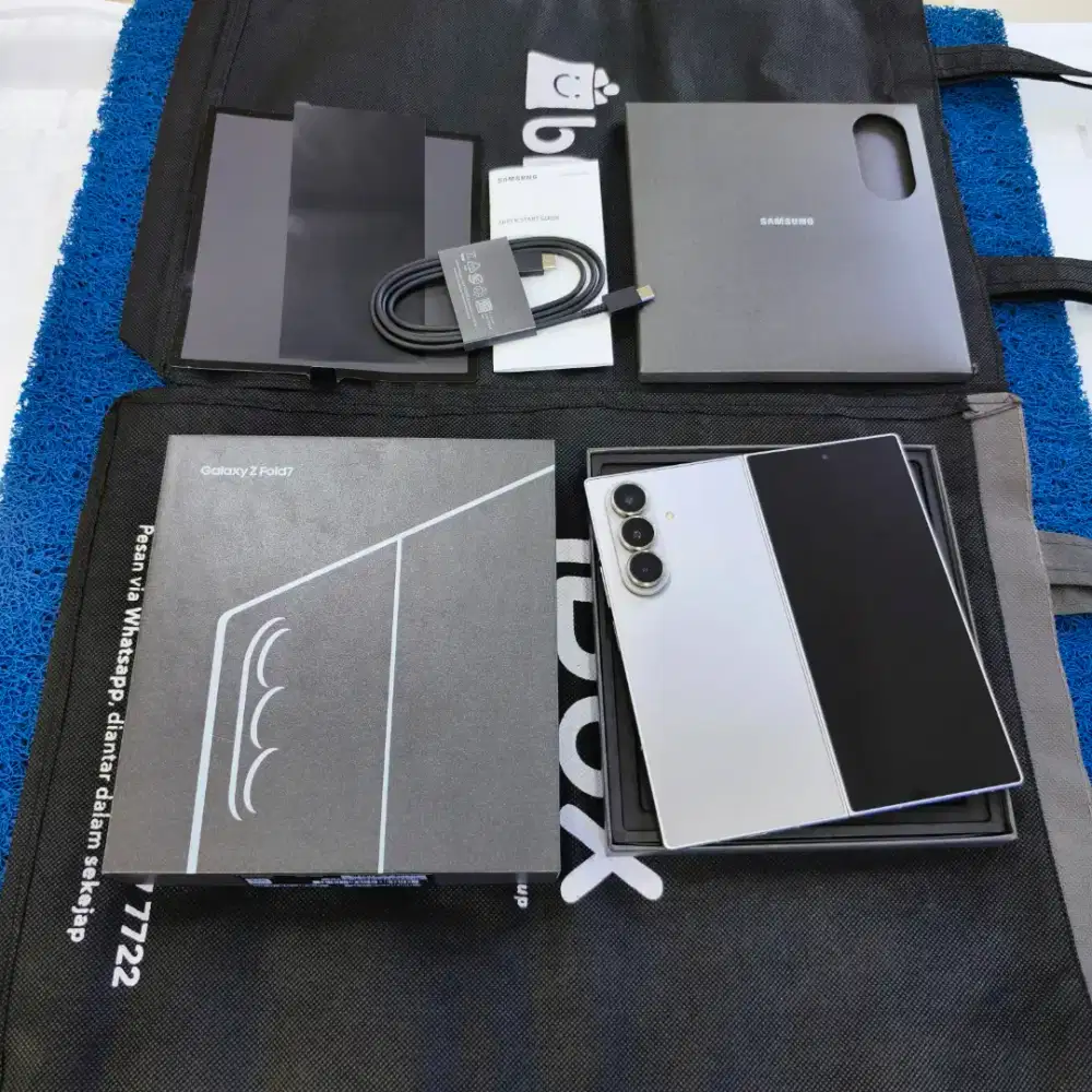 Samsung Galaxy Z Fold 7 12/512gb 99,9% like new resmi Sein msh Garansi