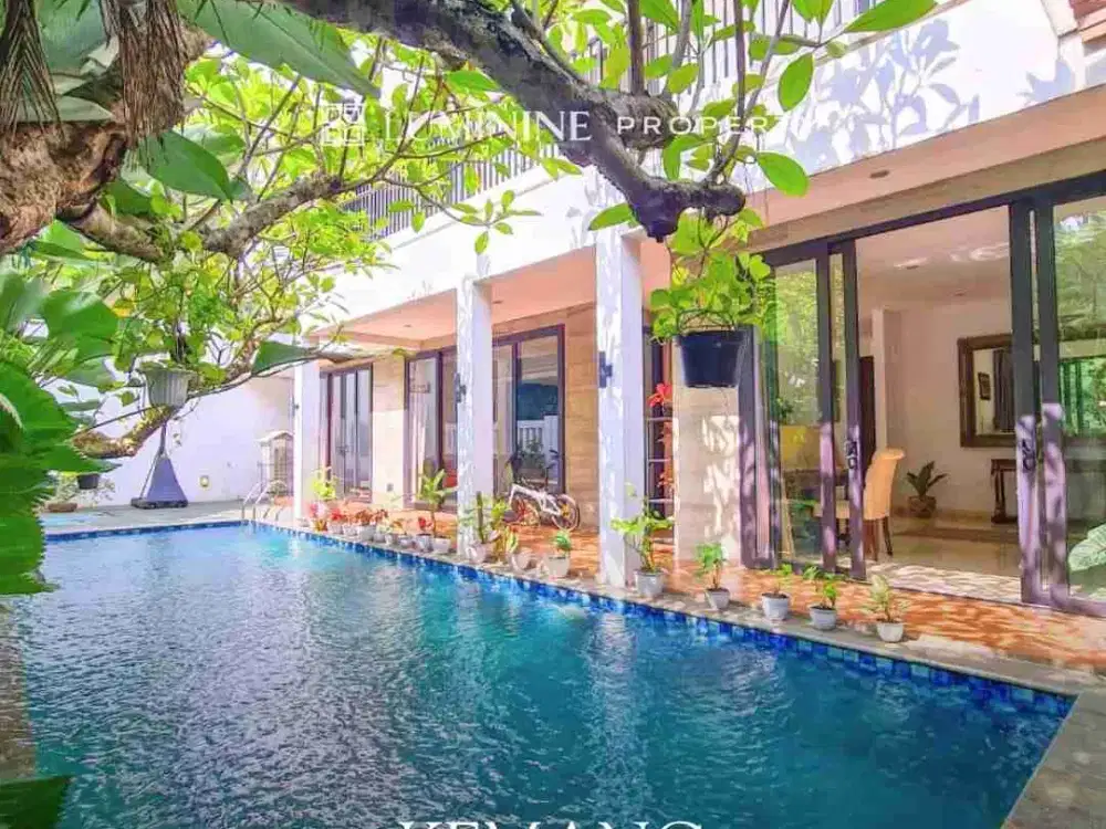DIJUAL CEPAT RUMAH HOEK MEWAH HOMMY DI KEMANG,BEBAS BANJIR ADA POOL BISA KPR