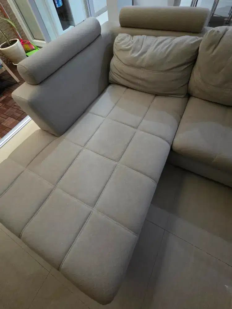 PAKET SOFA L + MEJA MARBLE | BELI 14JT JUAL 8.8JT