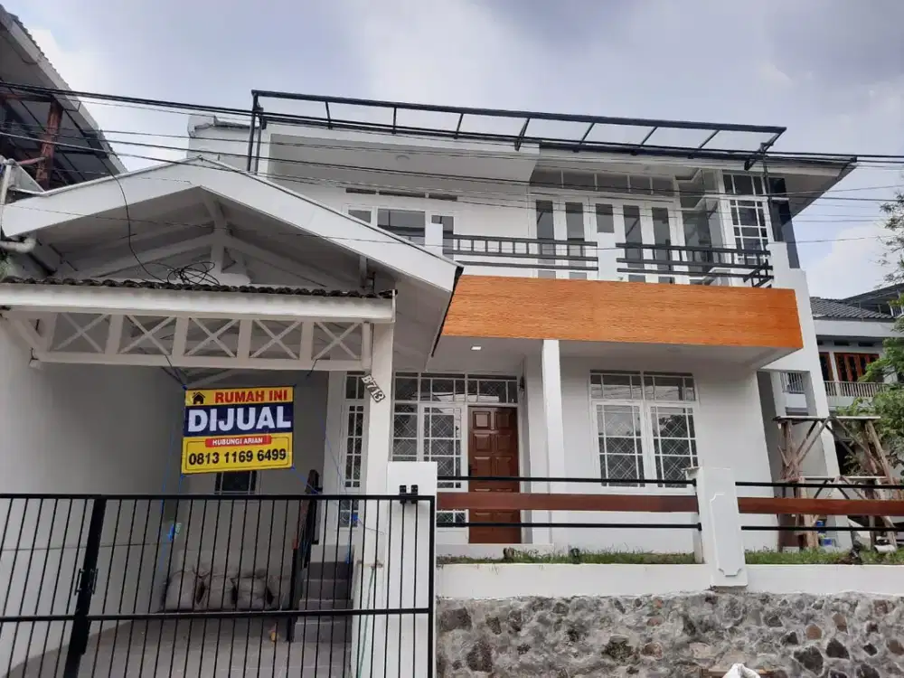 RUMAH 2 LANTAI SIAP HUNI BOJONGKONENG – SHM & IMB, VIEW HUTAN PINUS