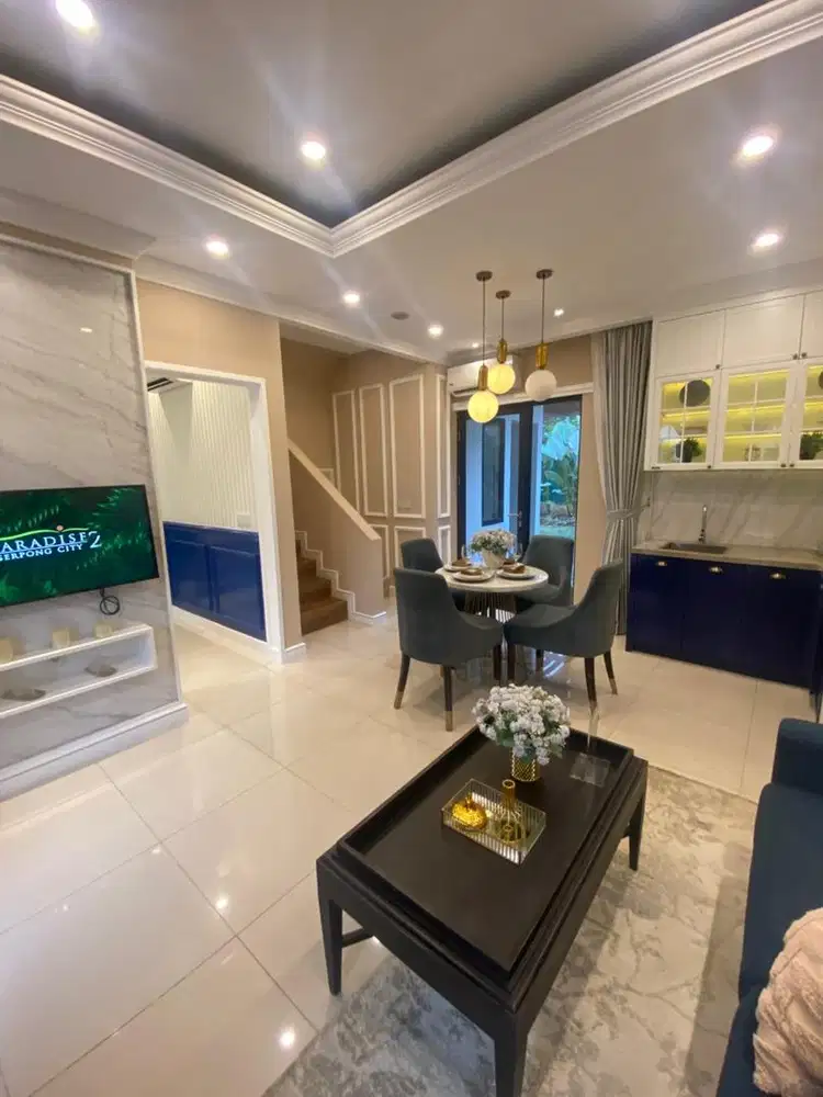 Dijual rumah open space 3+1 kamar tidur tipe FIORA