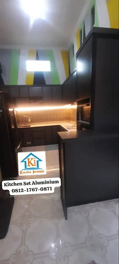 KITCHEN SET ALUMINIUM CUSTOM SURABAYA & SIDOARJO – KALOKA INTERIOR