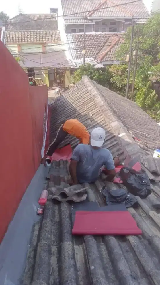 Tukang atap bocor ganti atap rumah renopasi