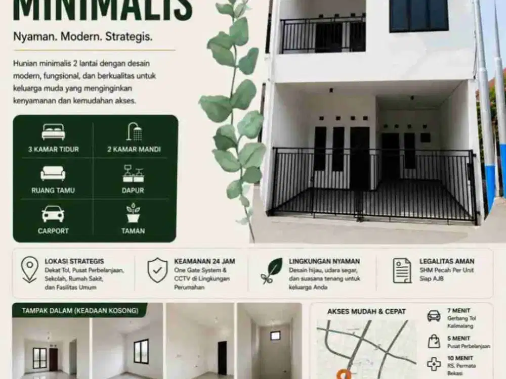 Rumah Murah di Bintara Jaya Bekasi Barat