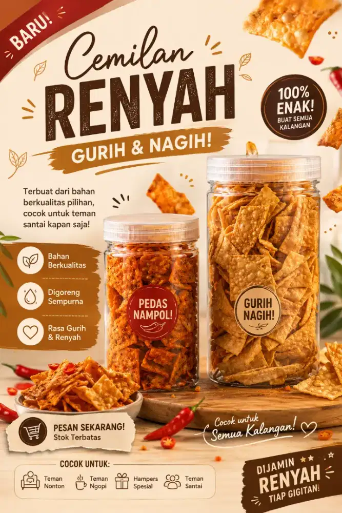 Keripik pinggiran kulbab