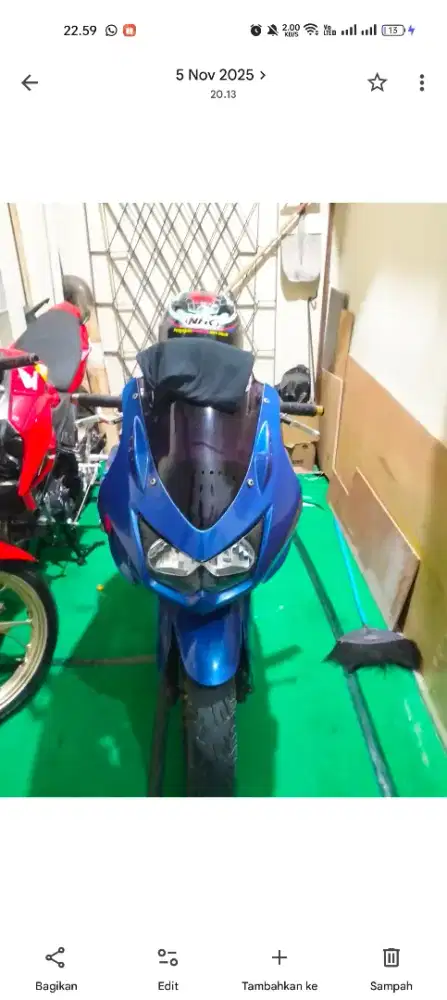 kawasaki ninja 250 karbu