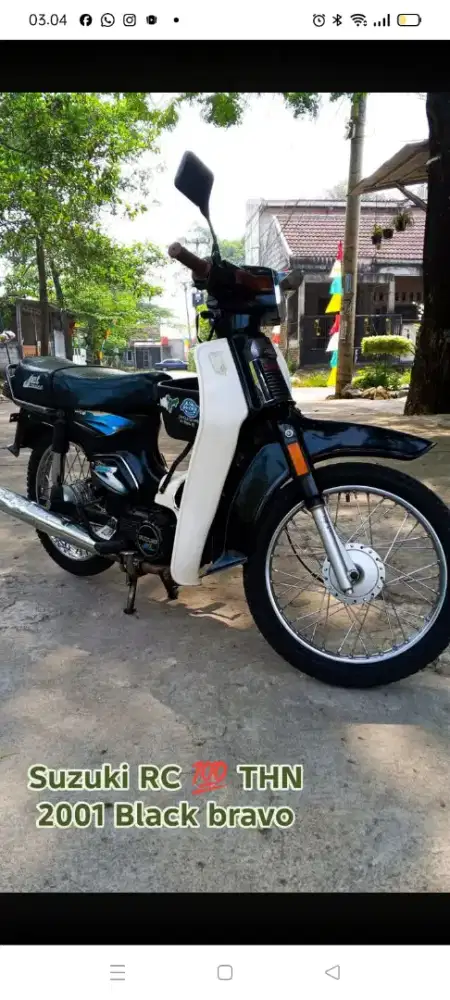 Suzuki RC 100 black bravo