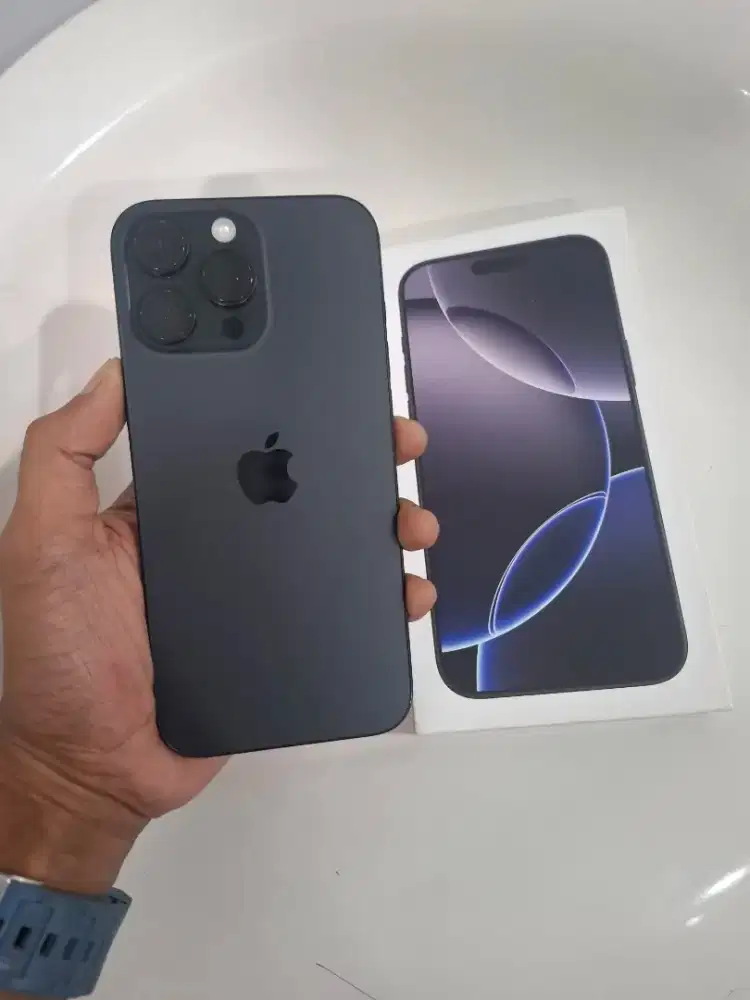 iPhone 16 promax 512gb iBox black titanium