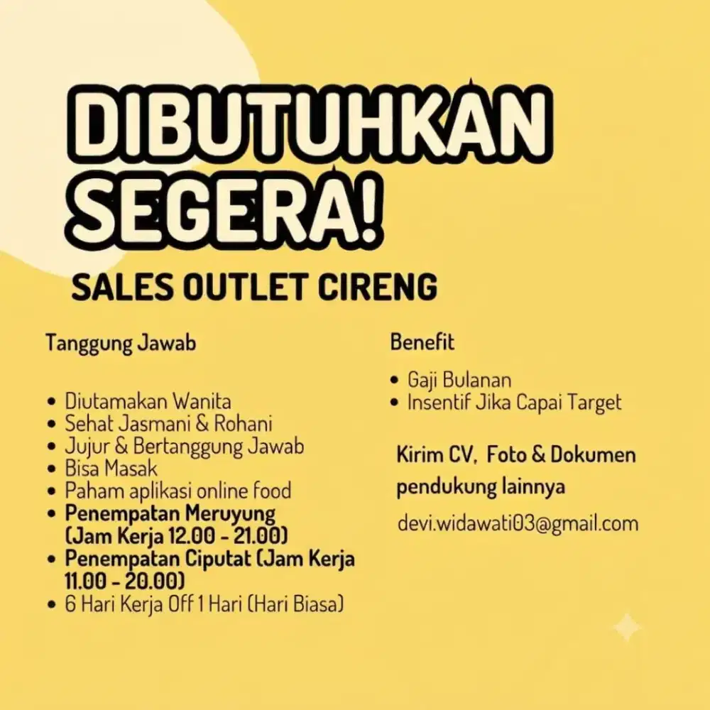 Lowongan pekerjaan