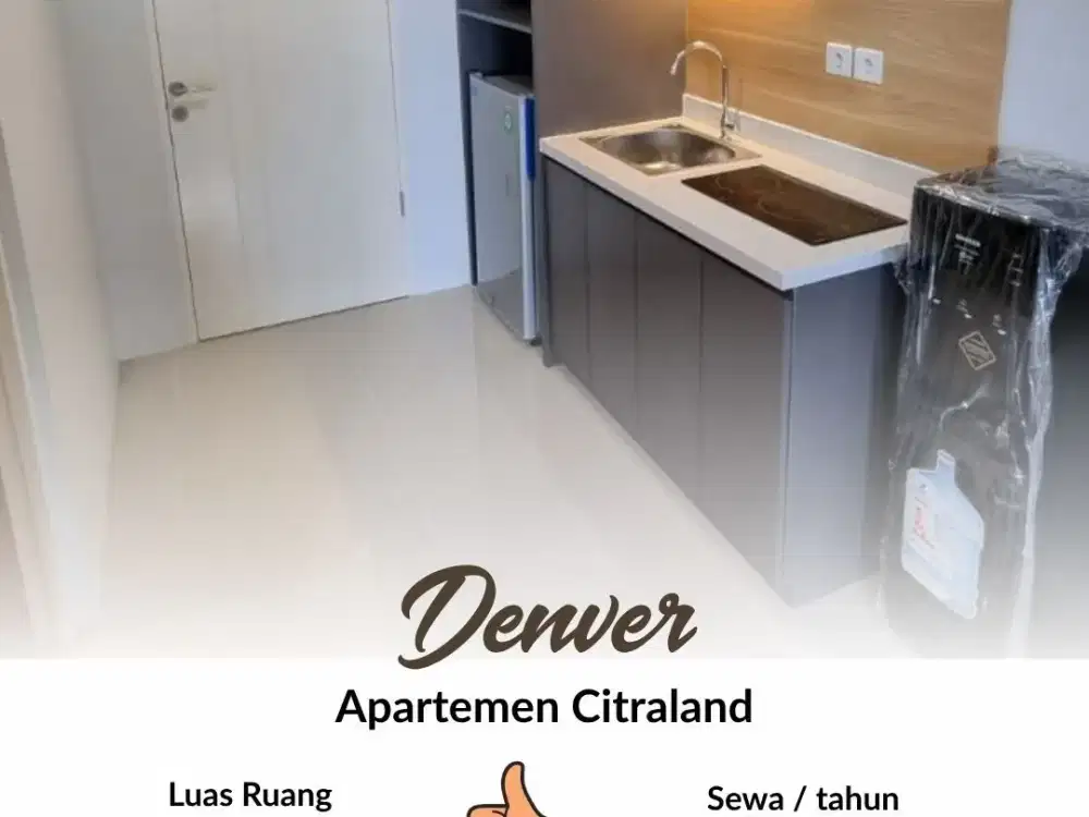 Apartemen Denver, Furnish, Citraland