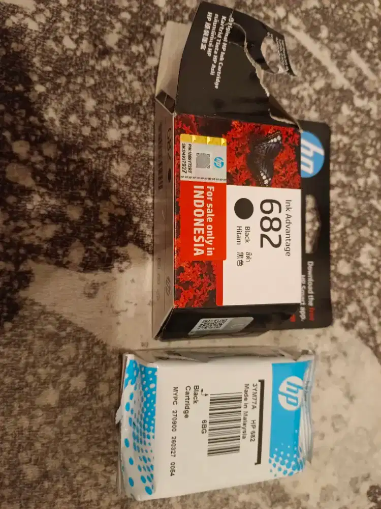 Cartridge Canon 682 Black & Warna (1 set)