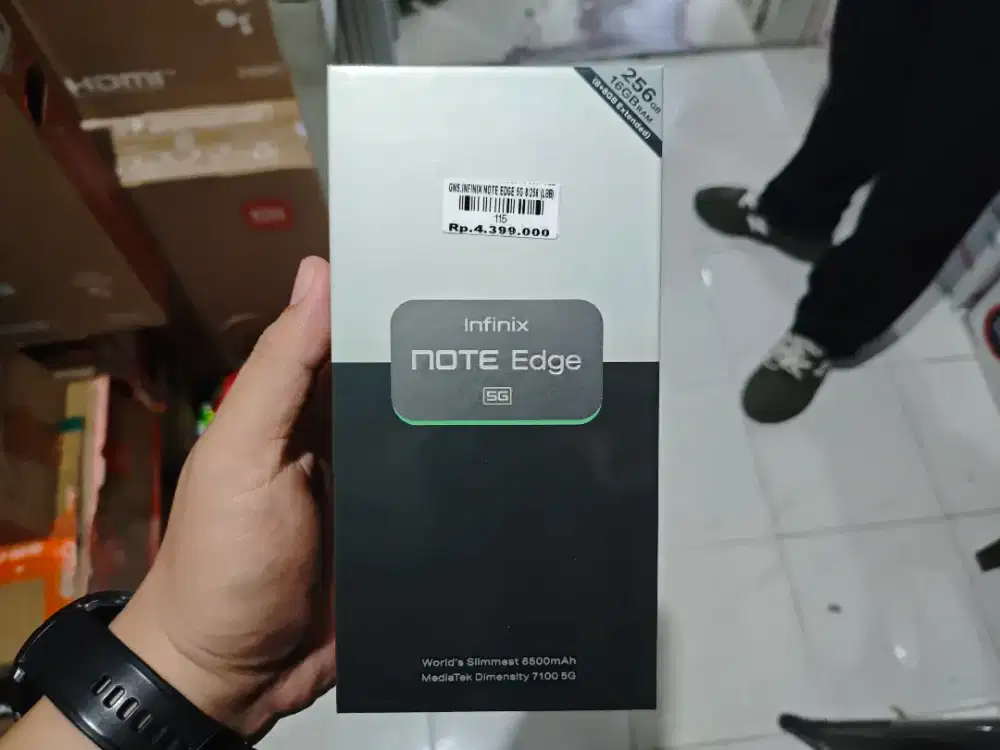 INFINIX NOTE EDGE 5G RAM 8+8/256GB ATLANTIS DAHSYAT