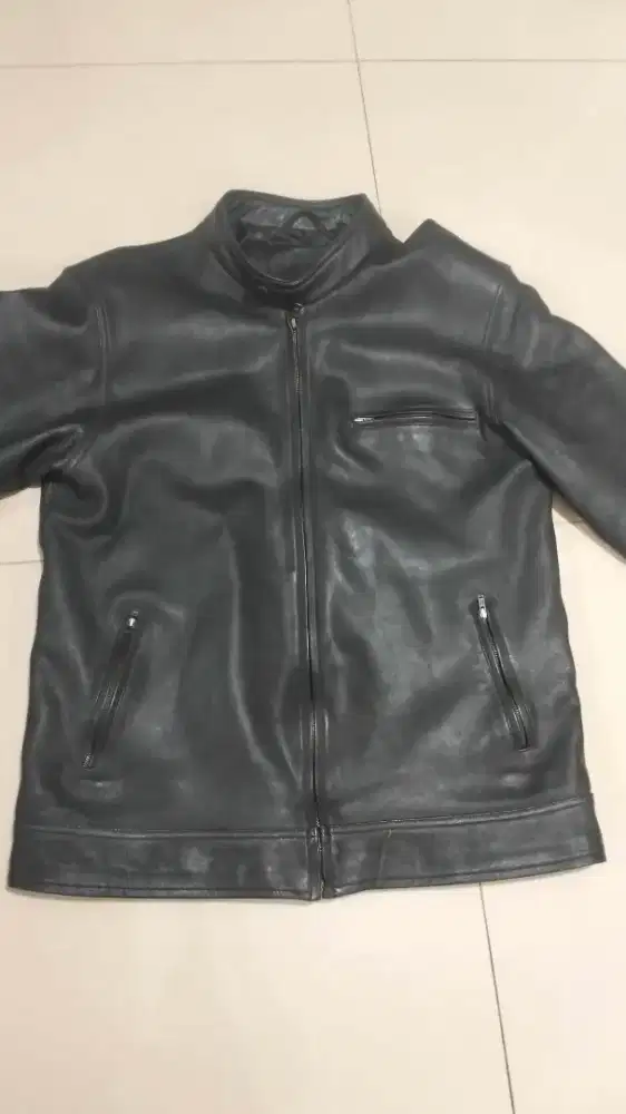 JAKET KULIT Domba Asli