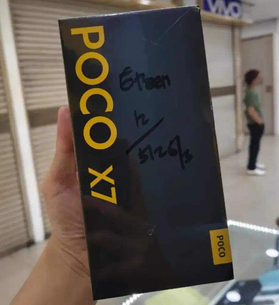 Xiaomi Poco X7 5G 12GB+512GB Green BNIB Garansi Resmi Indonrsia
