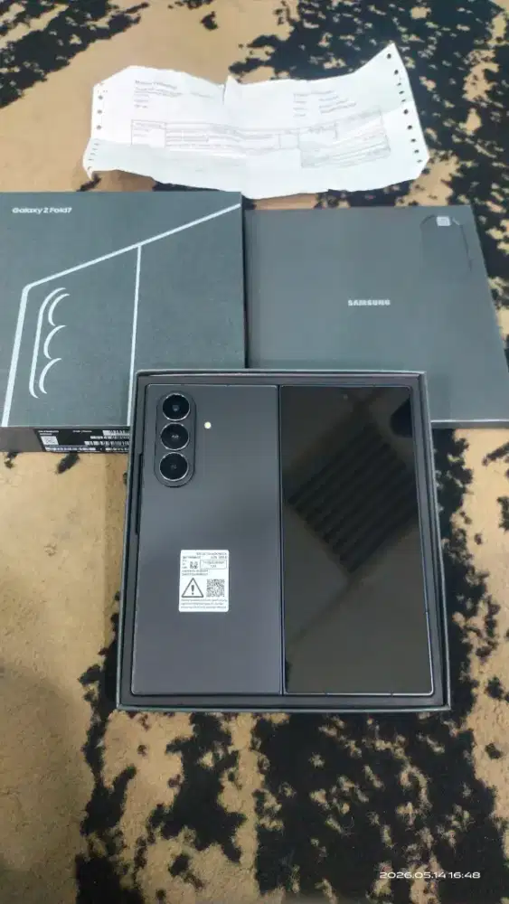 Samsung Fold 7 12/512GB Fullset Original Garansi On