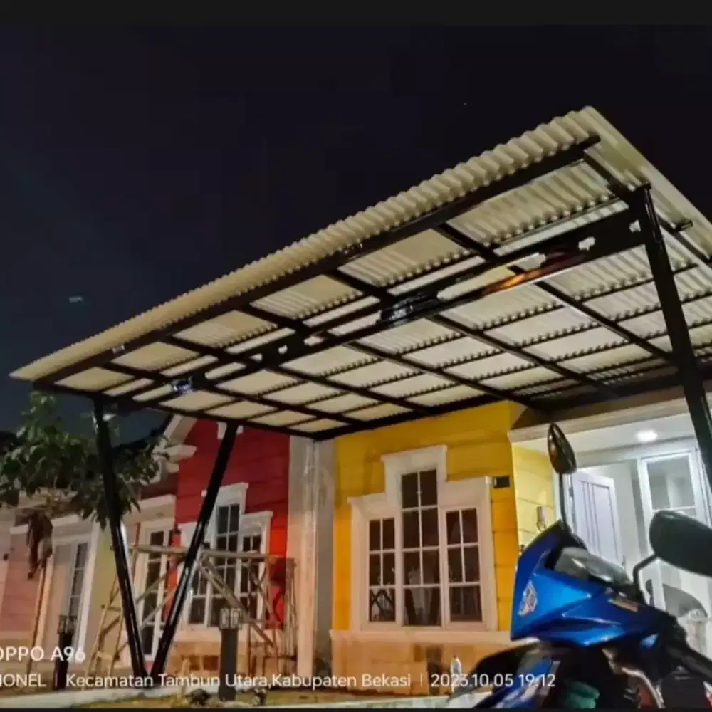 kanopi baja ringan