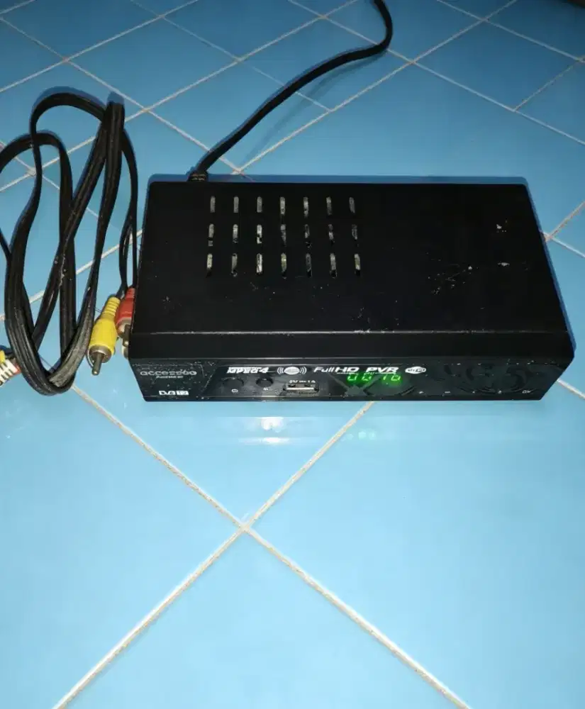 Dijual set top box untuk televisi tanpa remot