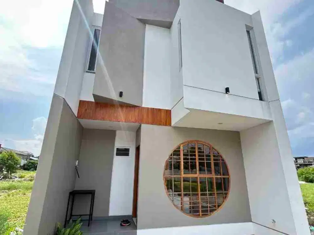Rumah Cantik Industrial Harga Ekonomis dekat UIN Ciputat
