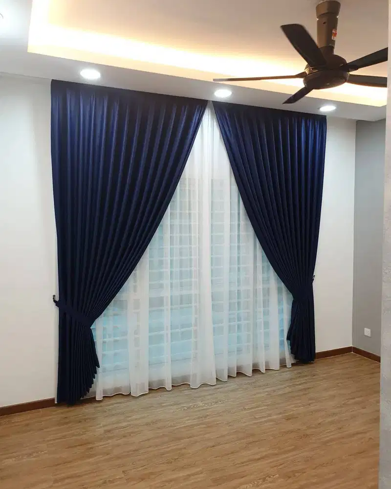 Jasa Pasang Gorden Custom Wallpaper Dinding 3D Gordyn Hordeng Korden