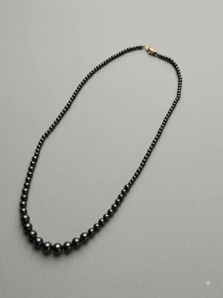 Kalung Black Onyx Panjang