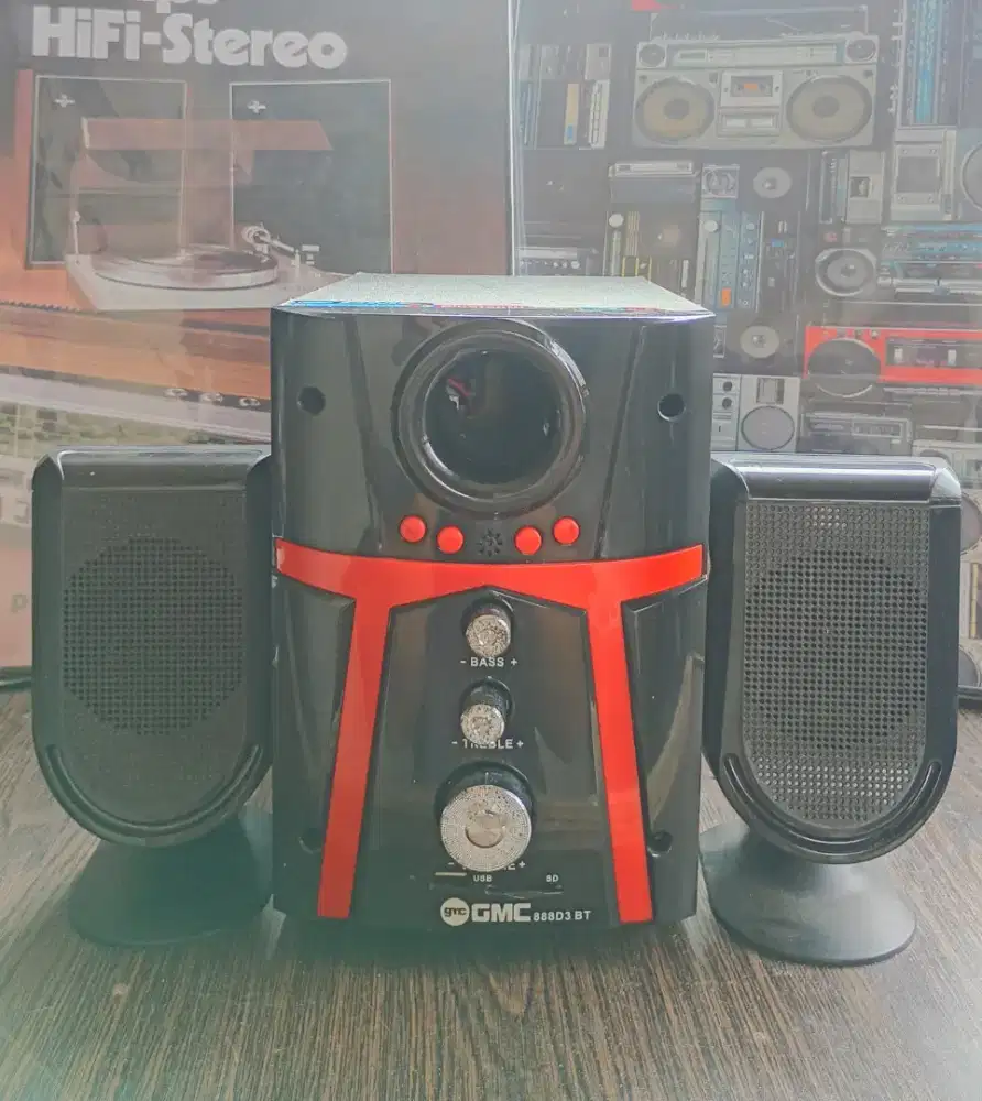 Sound speker bluetooth GMC Suara mantap