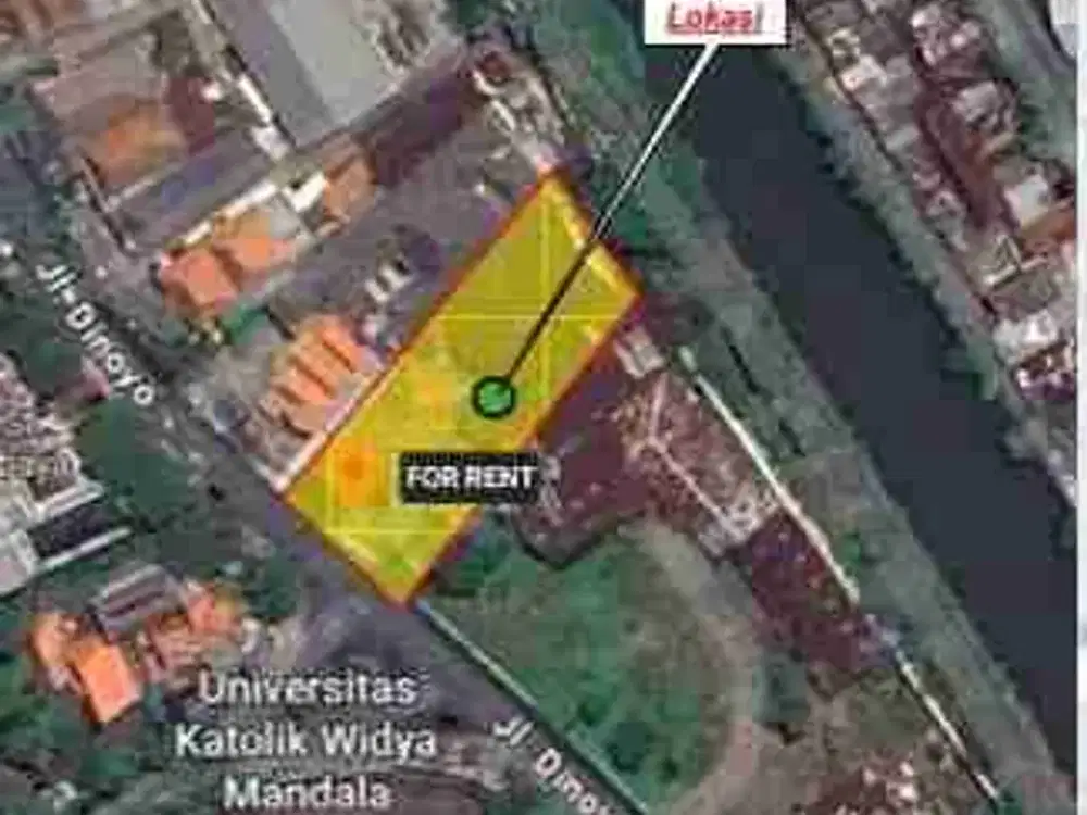 LANGKA! DISEWAKAN TANAH DAN BANGUNAN TENGAH KOTA SURABAYA