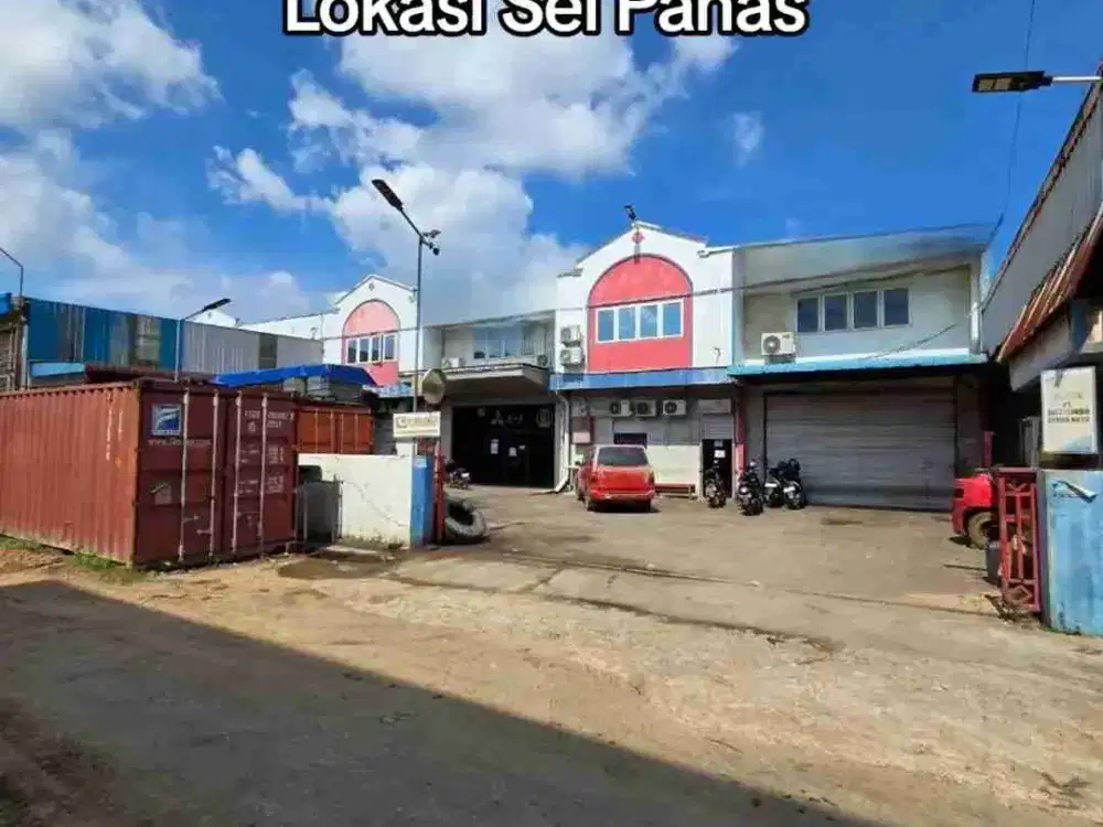 2 Unit Gudang Gandeng di Sei Panas dekat Patung Kuda Putih