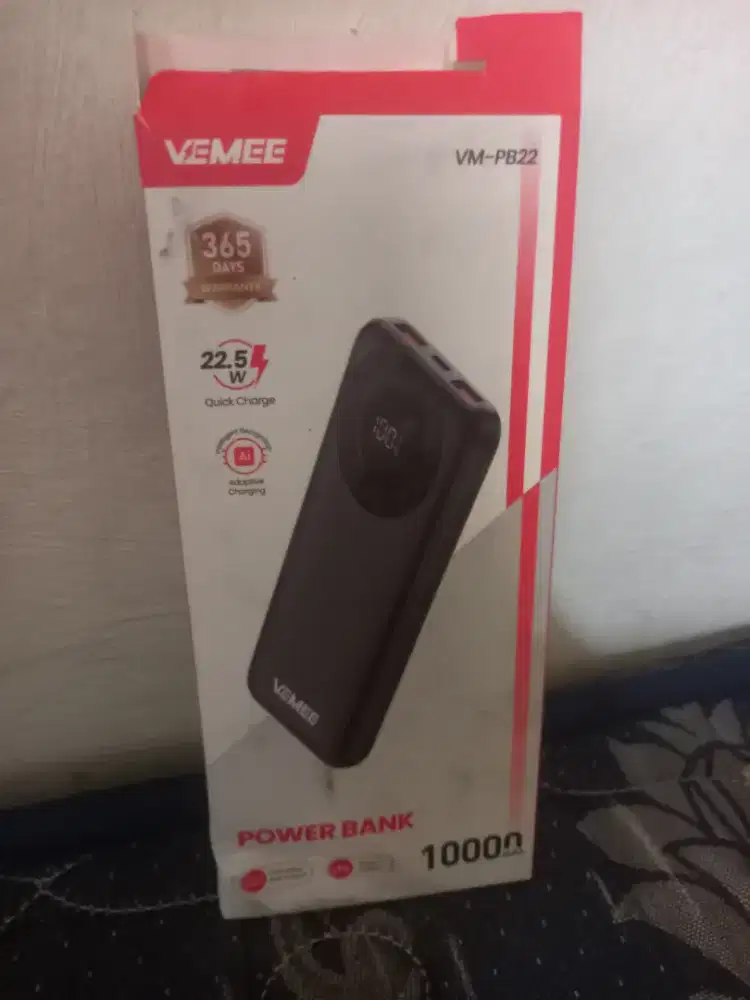 Powerbank 10000 mah baru fast charging